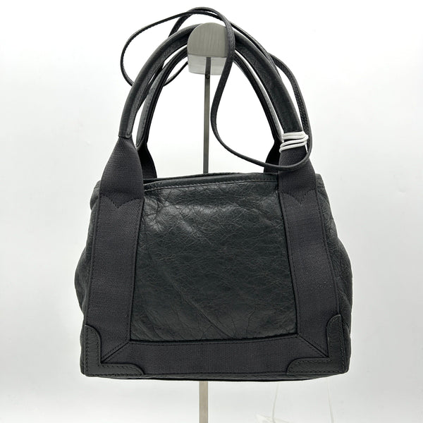 Balenciaga Agneau XS Cabas Tote Anthracite | Luxury Canvas Tote Bag