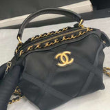 Zivas Charm Everyday Sophistication Luxury Handbag (Signature Shape & Finish) – Front View