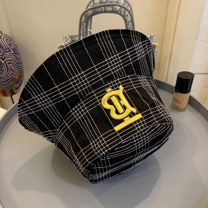 Front view of Burberry unisex cap