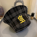 Front view of Burberry unisex cap