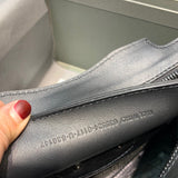 Refined Vegan Leather Handbag - Signature Hardware Accents | Women's Fashion Handbag #309 - texture close-up (image 9) of designer-inspired handbag