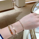 Close-up detail view of Cartier unisex jewelry piece