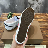Sophisticated Faux Leather Shoes - Modern Structured Design | Women's Statement Footwear #1437 - side angle view (image 2) of designer-inspired shoes