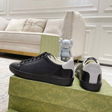 Gucci classic monochrome luxury sneakers view 7 everyday casual design