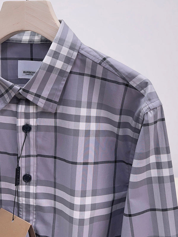Burberry clothing close-up — premium authentic designer style