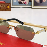 Full view of Cartier unisex sunglasses