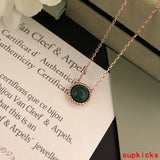 Front view of Van Cleef & Arpels unisex jewelry piece