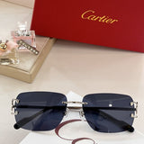 Angled view of Cartier unisex sunglasses
