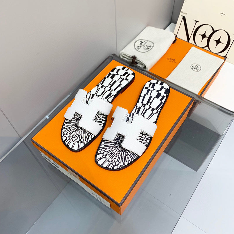 Hermes sandals Style 192 - styled lifestyle view