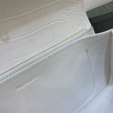 Polished Premium PU Leather Handbag - Chic Everyday Appeal | Women's Statement Accessory #394 - texture close-up (image 9) of designer-inspired handbag