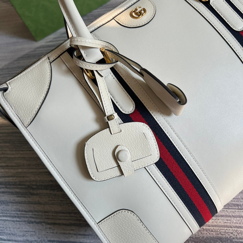 Interior view of elegant premium bag