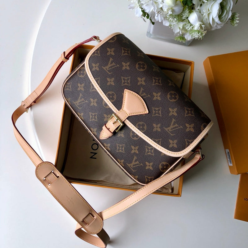 Front view of statement sleek women's handbag – women's premium purse