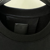 Close-up detail shot of Givenchy luxury clothing with contemporary cut