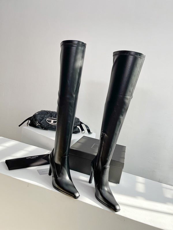 Saint Laurent shoes front view designer style