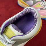 Gucci sneakers detailed view showing premium designer craftsmanship