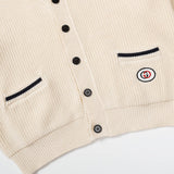 Flat lay presentation of Gucci luxury clothing with logo-detail design