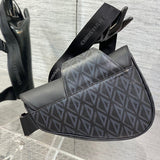 Styled lifestyle shot of signature modern women's handbag – women's luxury accessory