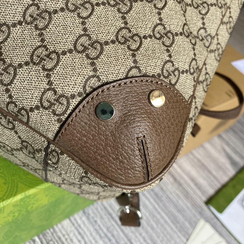 Interior view of statement signature women's handbag – women's statement bag