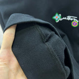Back view of Louis Vuitton luxury clothing with logo-detail design
