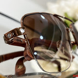Full view of Cartier unisex sunglasses