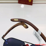 Side view of Cartier unisex sunglasses
