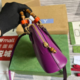 Top view of signature sleek women's handbag – women's designer-style accessory