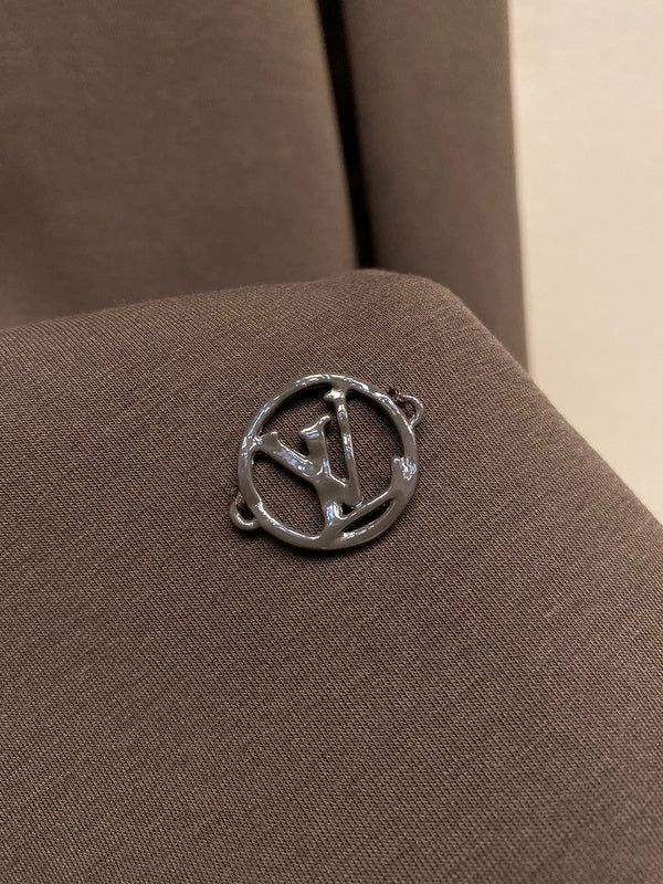 Back view of Louis Vuitton luxury clothing with streetwear-inspired cut