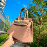 Close-up detail of chic bag design