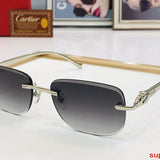 Full view of Cartier unisex sunglasses