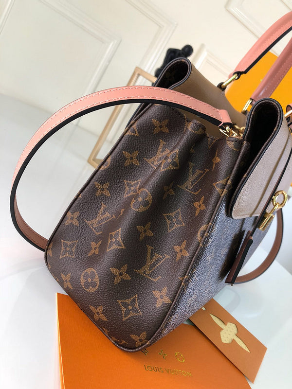 Interior view of chic signature women's handbag – women's luxury handbag