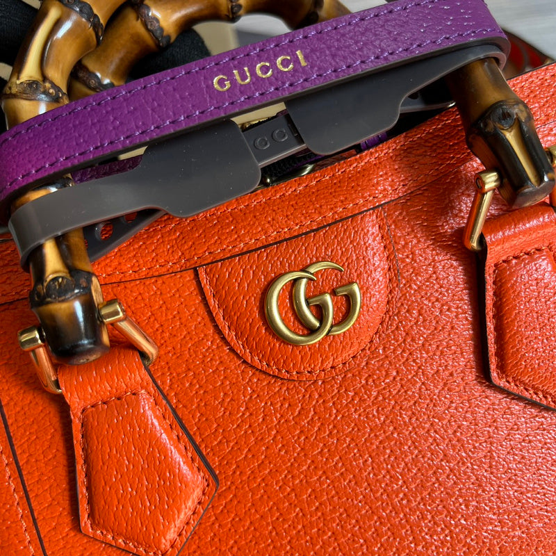 Statement bag shown from front angle