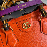Statement bag shown from front angle
