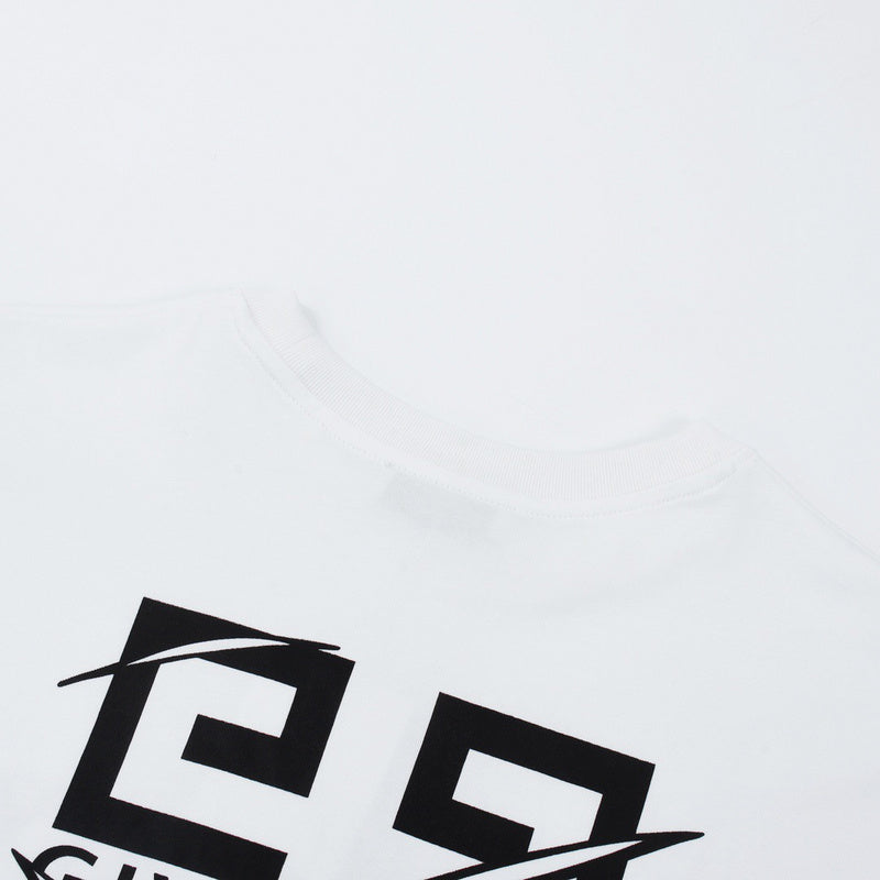 Side profile of Givenchy luxury clothing with monogram-inspired silhouette