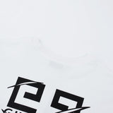 Side profile of Givenchy luxury clothing with monogram-inspired silhouette