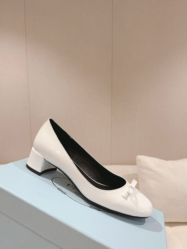 Prada luxury shoes back view — premium authentic designer style