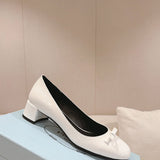 Prada luxury shoes back view — premium authentic designer style
