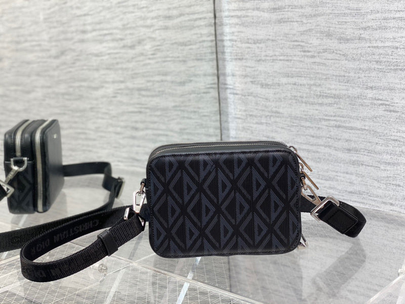 Back view of polished sleek women's handbag – women's designer-style accessory