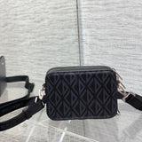 Back view of polished sleek women's handbag – women's designer-style accessory