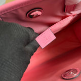 Close-up detail of polished bag design