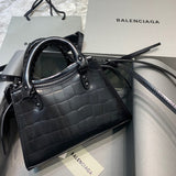 Modern Faux Leather Handbag - Refined Silhouette | Women's Fashion Handbag #314 - close-up detail shot (image 3) of designer-inspired handbag