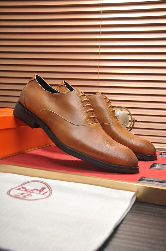 Hermès Black Slip-On Sneakers - Back View