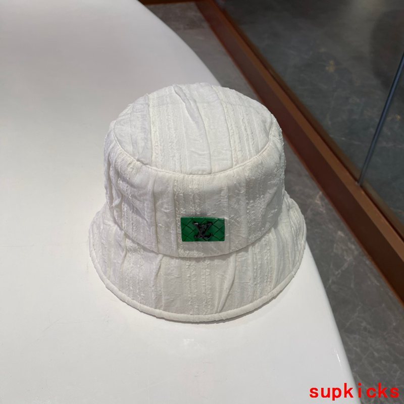 Close-up detail view of Louis Vuitton unisex cap
