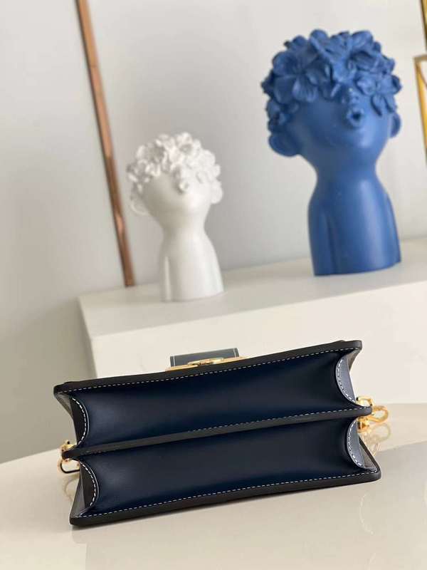 Close-up detail of everyday-luxe structured women's handbag – women's statement bag