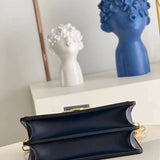 Close-up detail of everyday-luxe structured women's handbag – women's statement bag