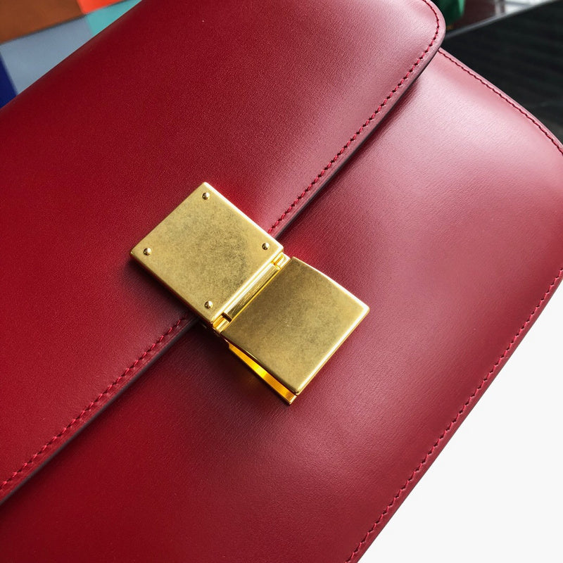 Back view of refined statement women's handbag – women's premium purse