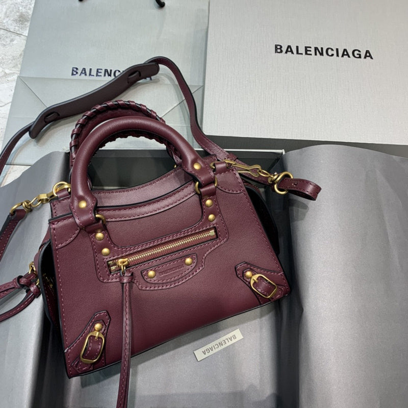 Modern Vegan Leather Handbag - Premium Craftsmanship Detailing | Women's Statement Accessory #633 - side angle view (image 2) of designer-inspired handbag