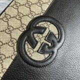 Back view of refined structured women's handbag – women's everyday handbag