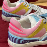Gucci classic monochrome luxury sneakers view 4 heritage-inspired look