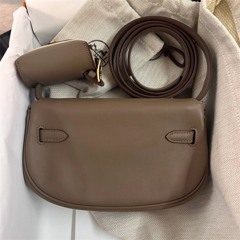 Close-up detail of structured bag design