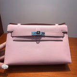 Close-up detail of tailored bag design